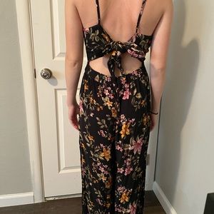 Floral jumpsuit